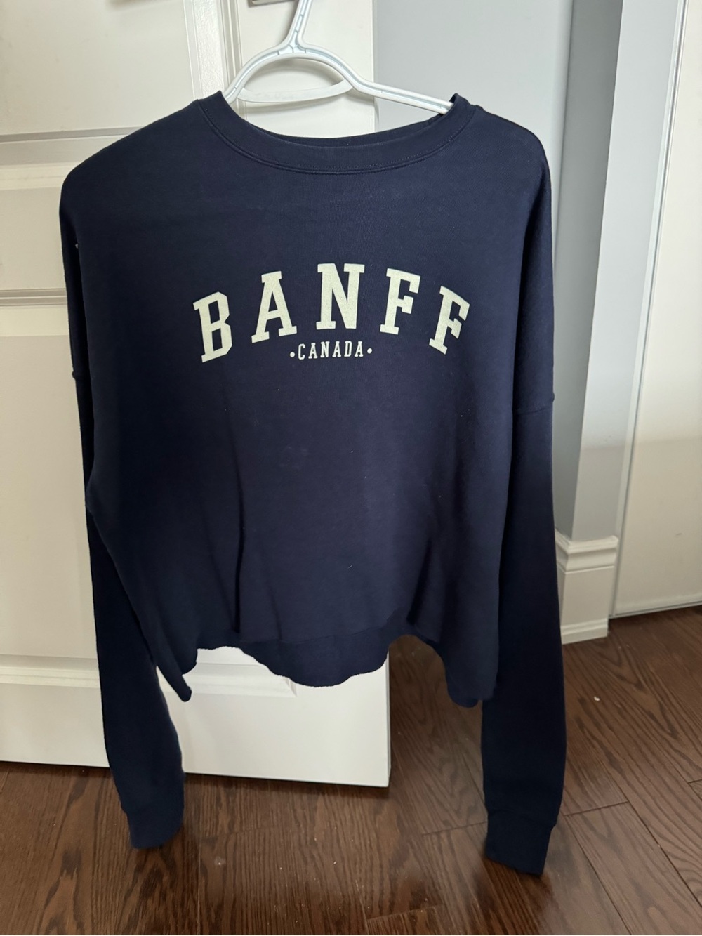 Banff Canada Women's Navy Crewneck Sweatshirt